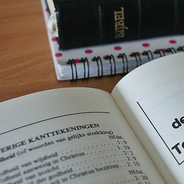 bible study desk